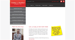 Desktop Screenshot of charlesbradfordlaw.com